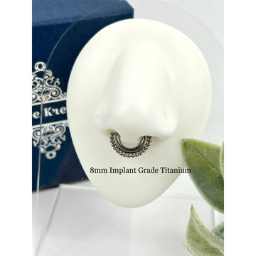 16G Implant Grade Titanium Septum Ring